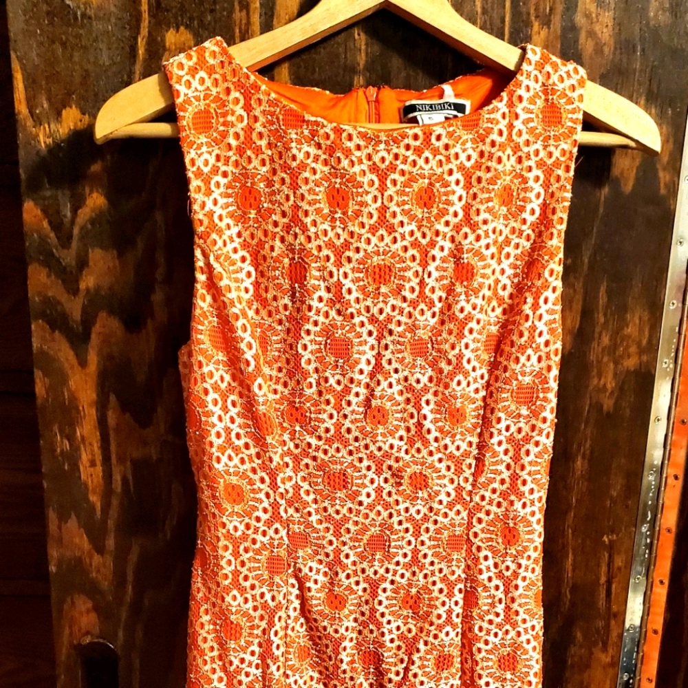 NikiBiki Dress - Orange Size Small